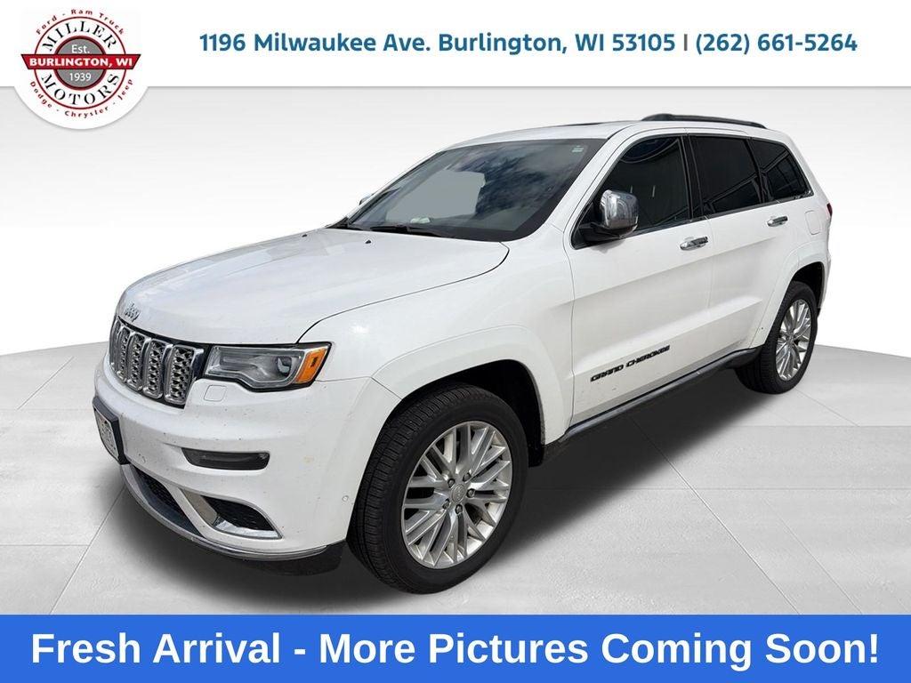 2018 Jeep Grand Cherokee Summit 4x4