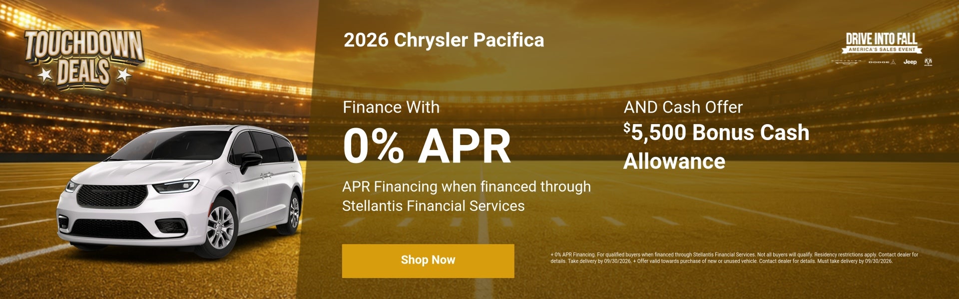 Chrysler Pacifica Specials