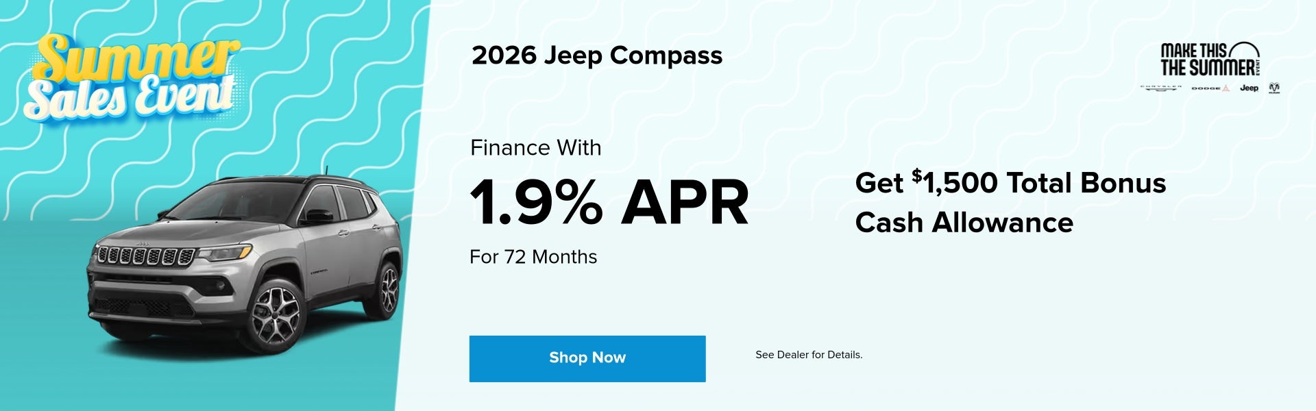 2026 Jeep Compass Incentives