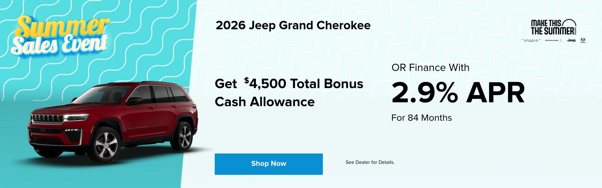 2026 Jeep Grand Cherokee Deals